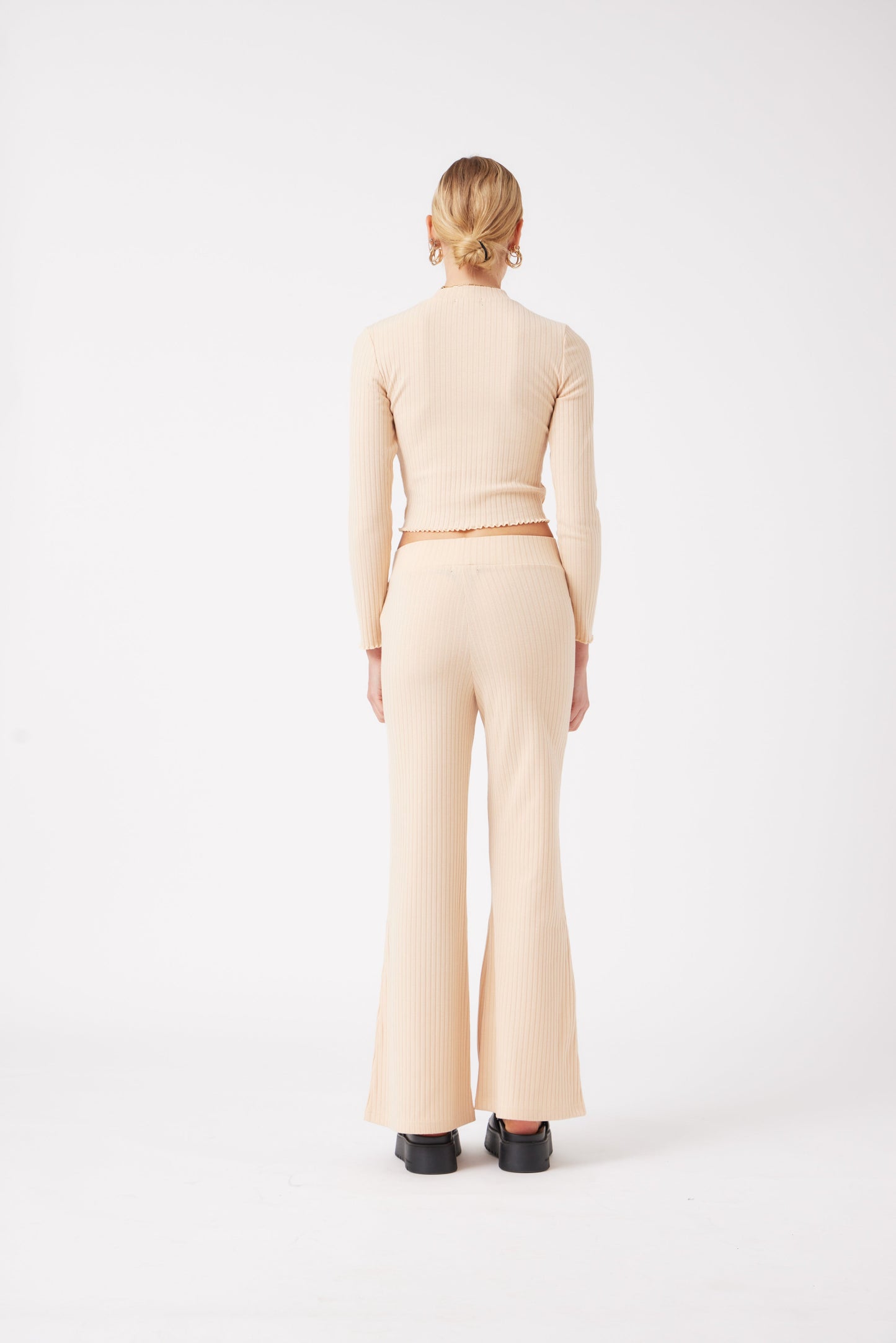 Luna Flare Pant- Cream