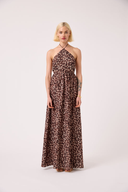 Nala Backless Maxi Dress