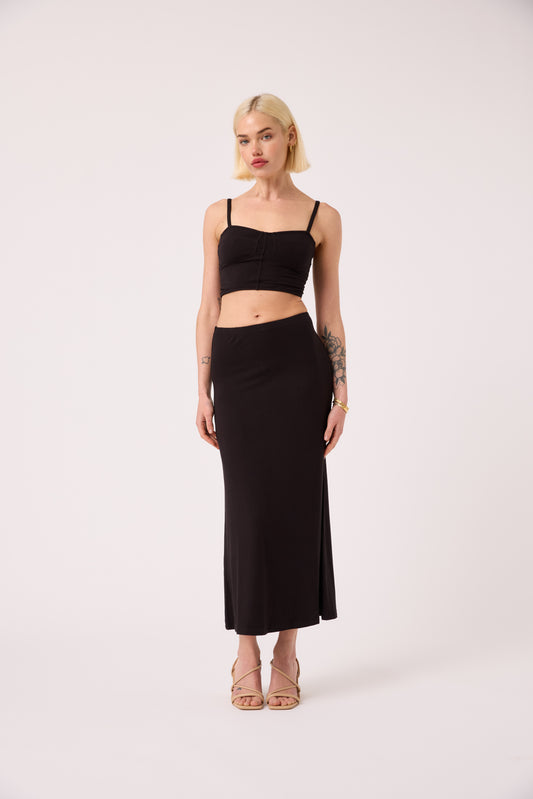 Lily Basic Midi Skirt